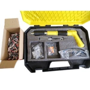 Pistola de anclaje o fijación a pólvora